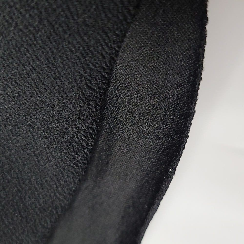 RARE Zara short sleeve shimmer gold unique design raw hem blouse top shi… - Picture 6 of 6
